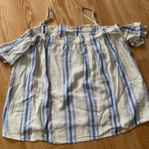 Off the shoulder blouse